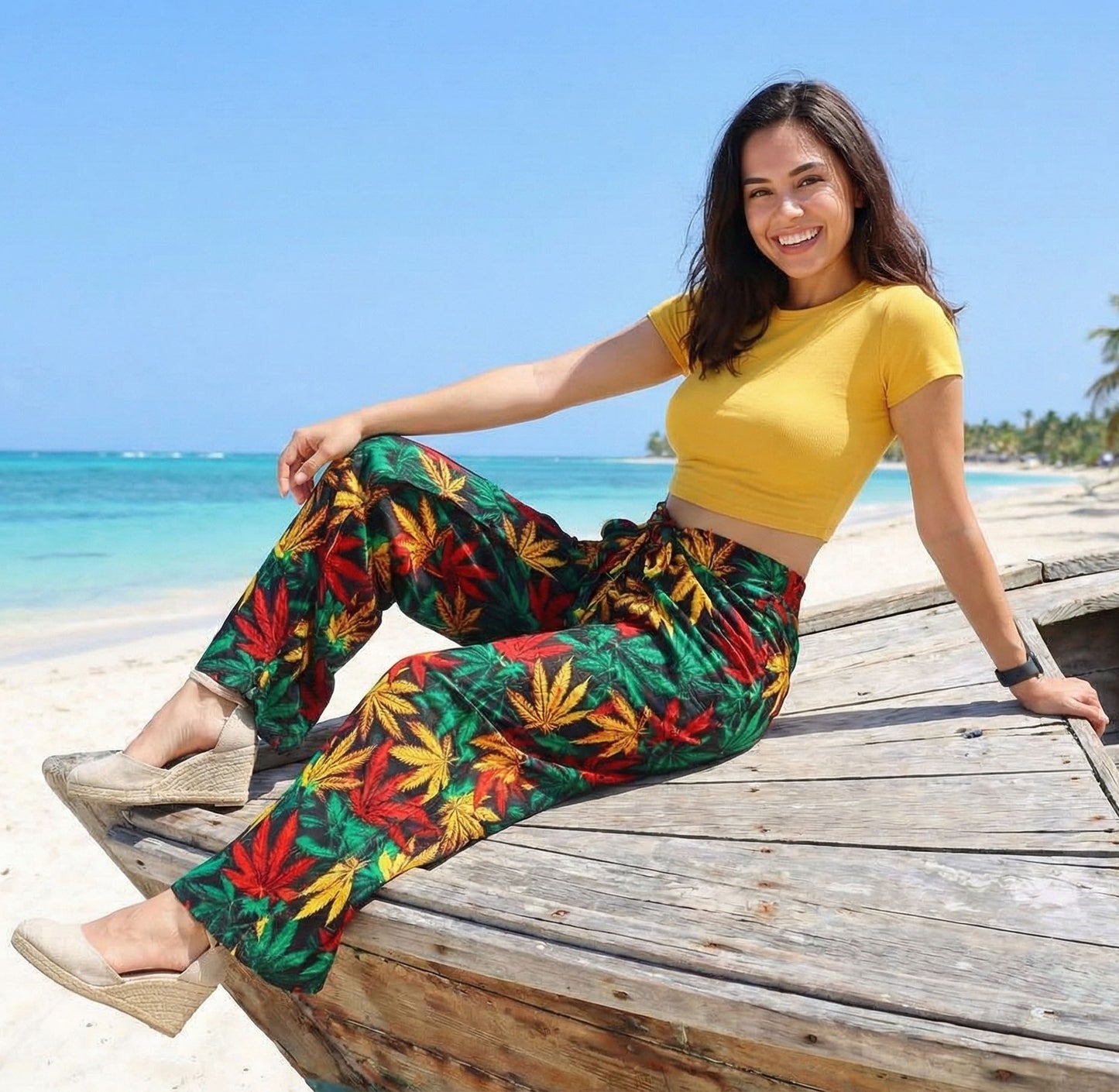 Palazzo Pants Good Vibes