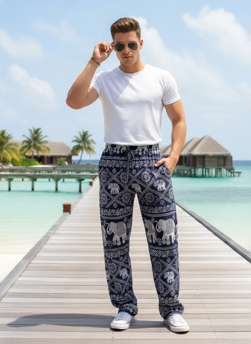 Elephant Pants Men Navy
