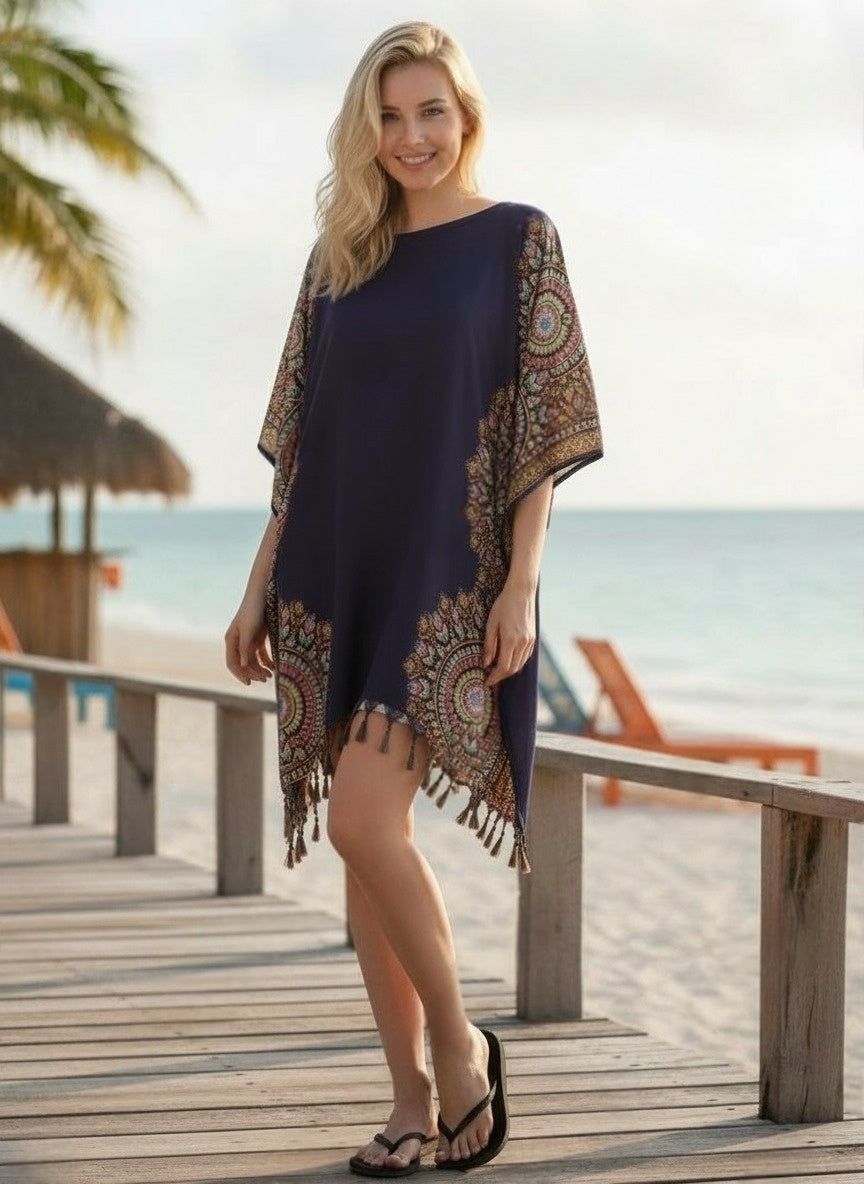 Boho Poncho Lunar