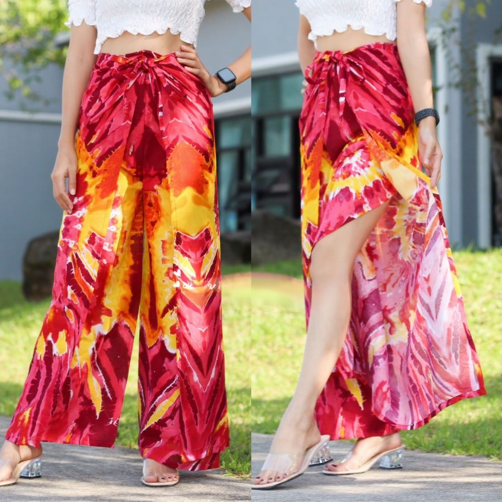 Palazzo Pants Splash