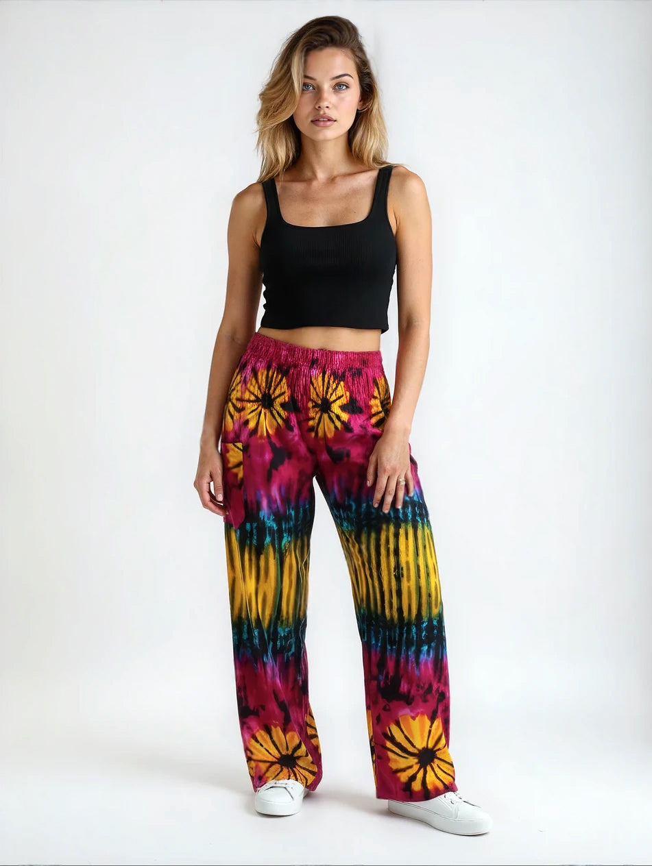 Harem Pants Tie-Dye
