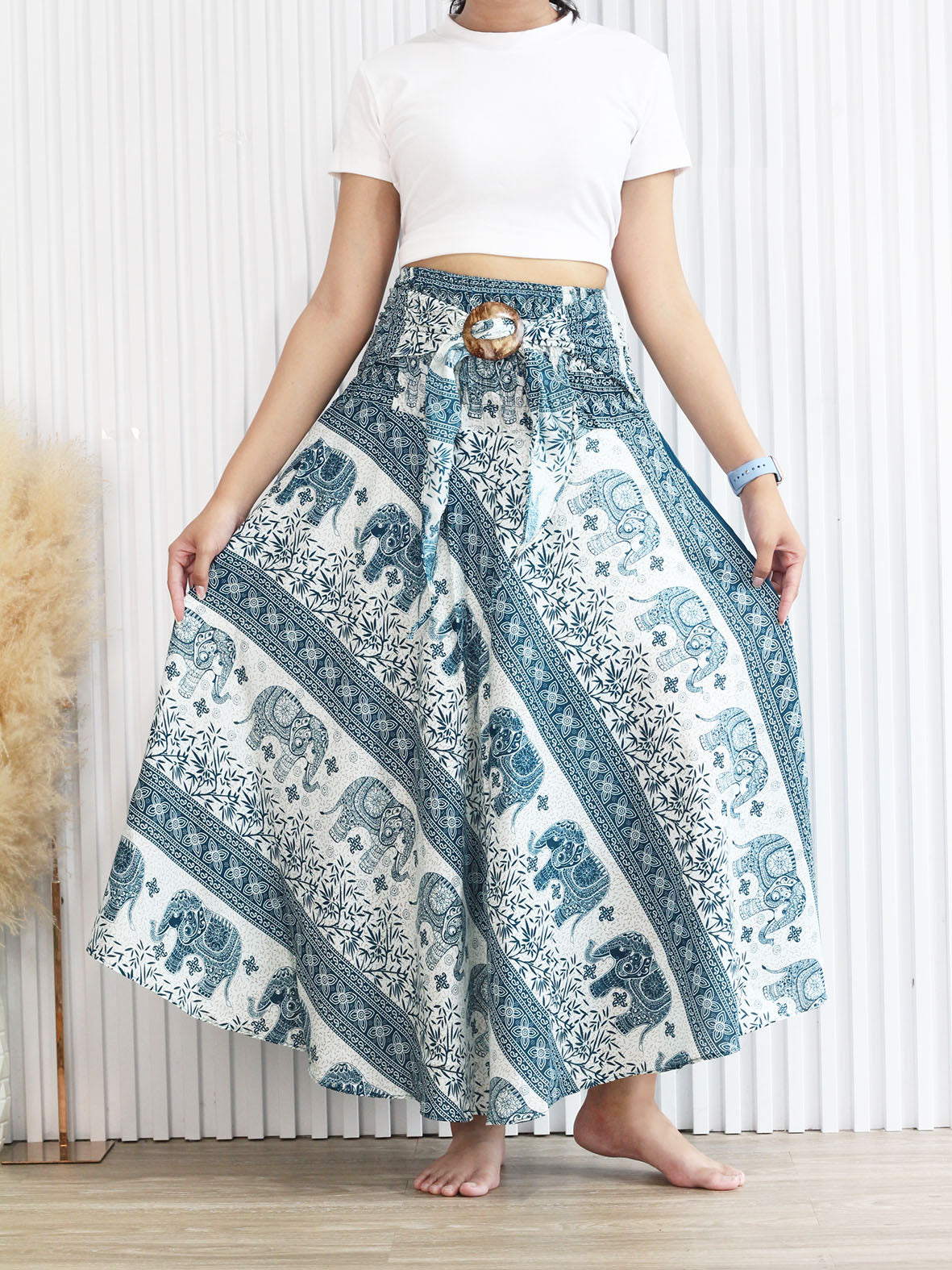 Convertible Maxi Skirt Rose