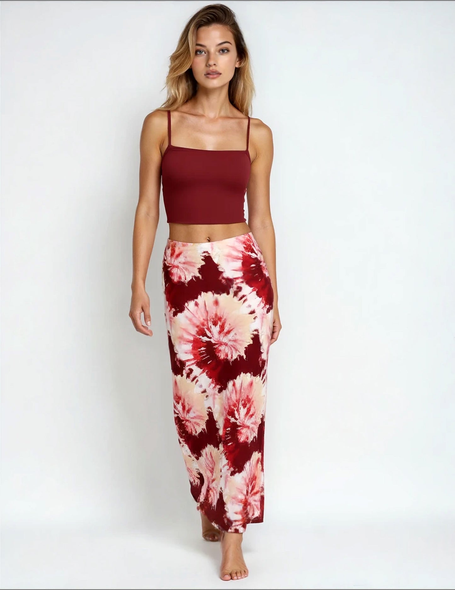 Sarong Tie-Dye Red