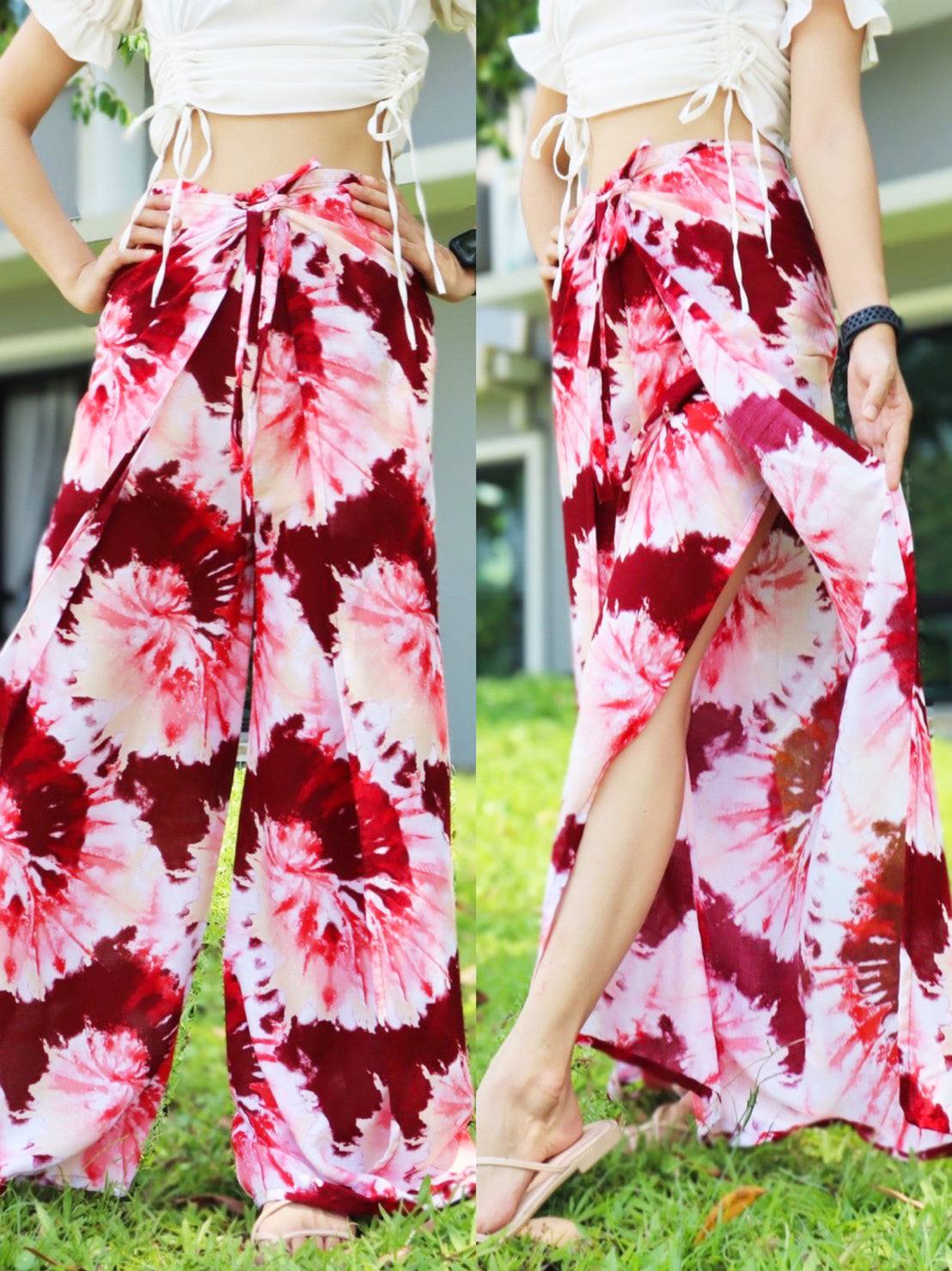 Palazzo Pants Swirl