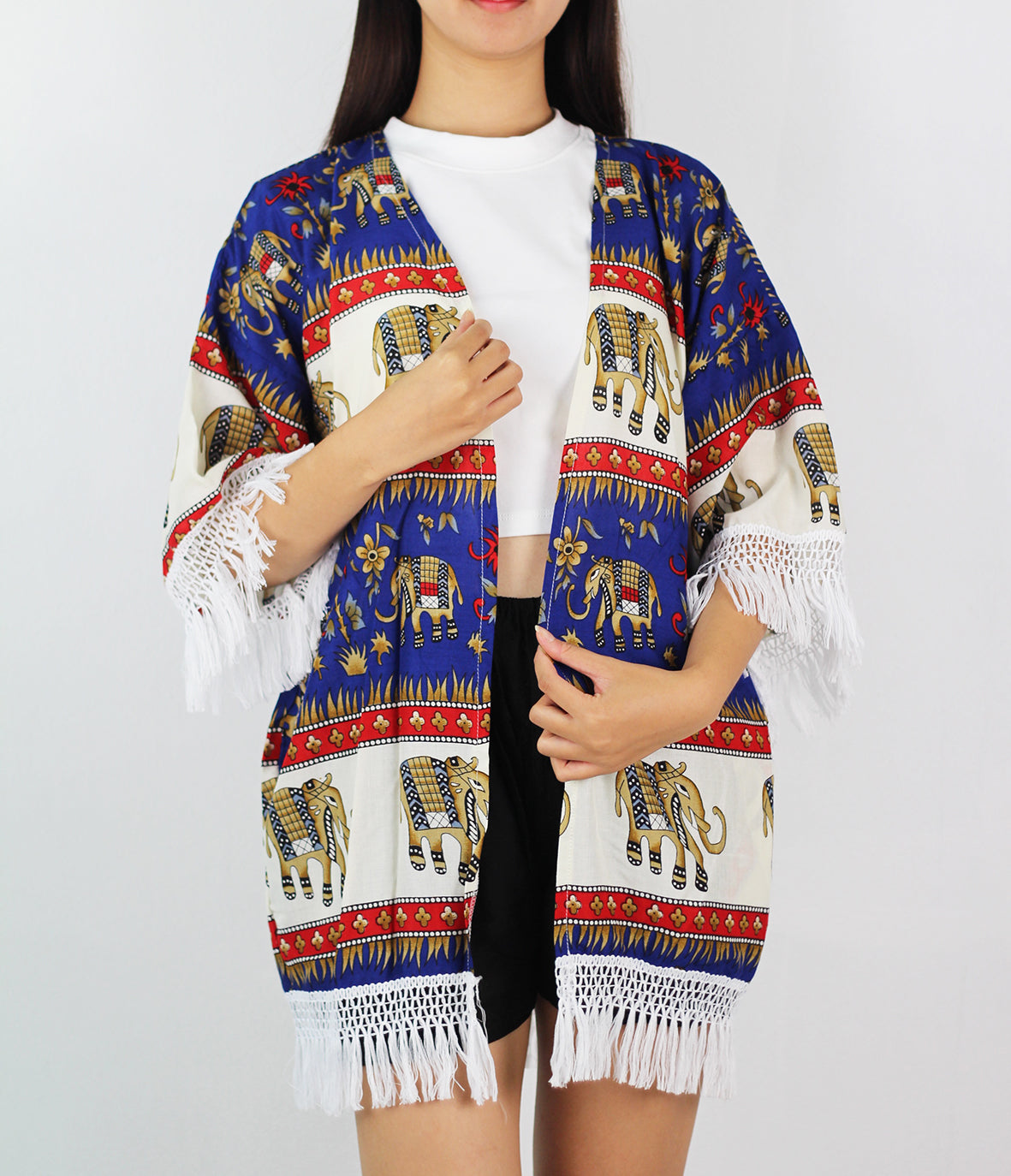 Tassle Jacket Red White & Blue