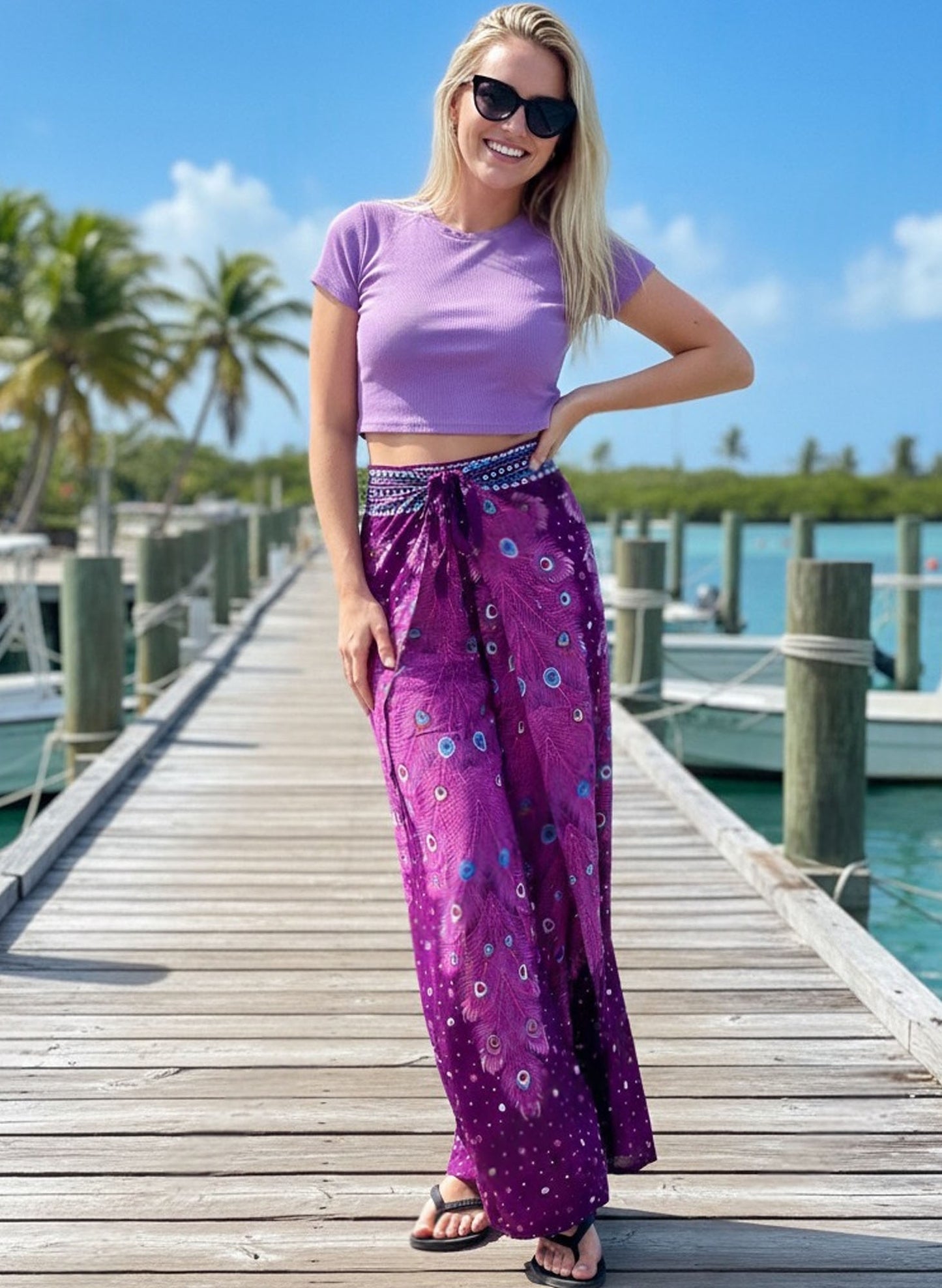 Palazzo Pants Starburst