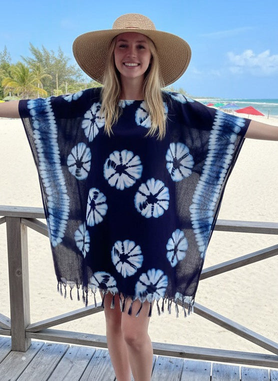 Boho Poncho Tie-Dye