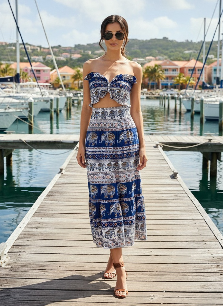 Bow-Tie Top Set Chang