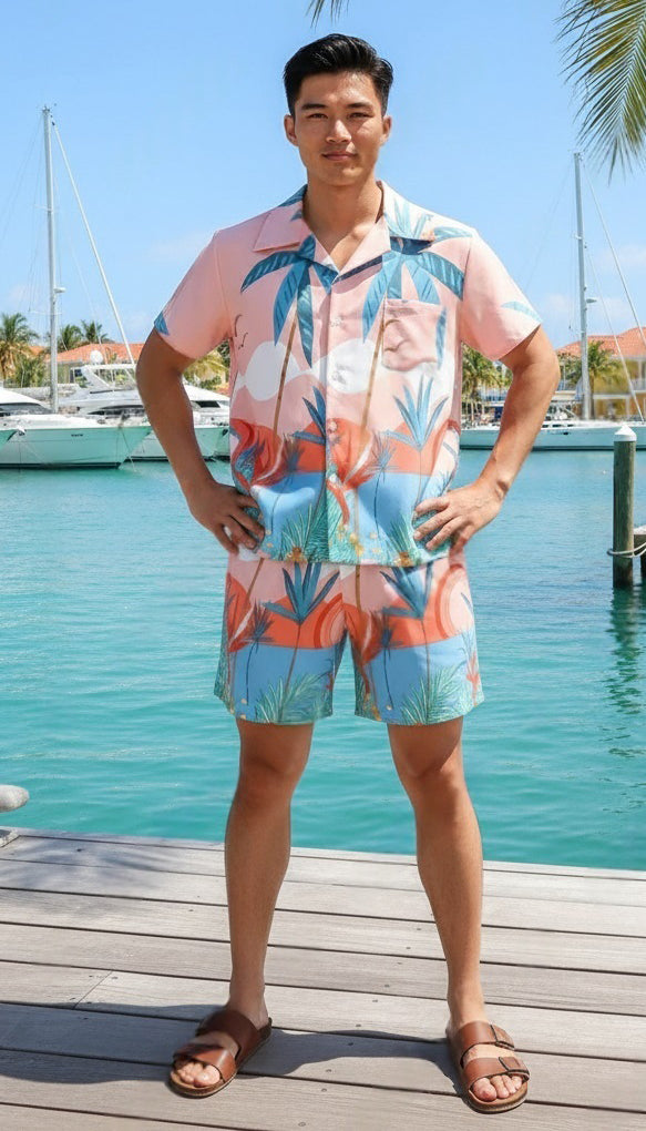 Shorts Set Palm Tree