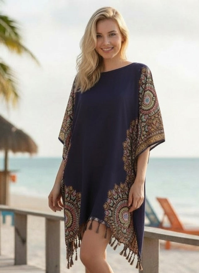 Boho Poncho Lunar