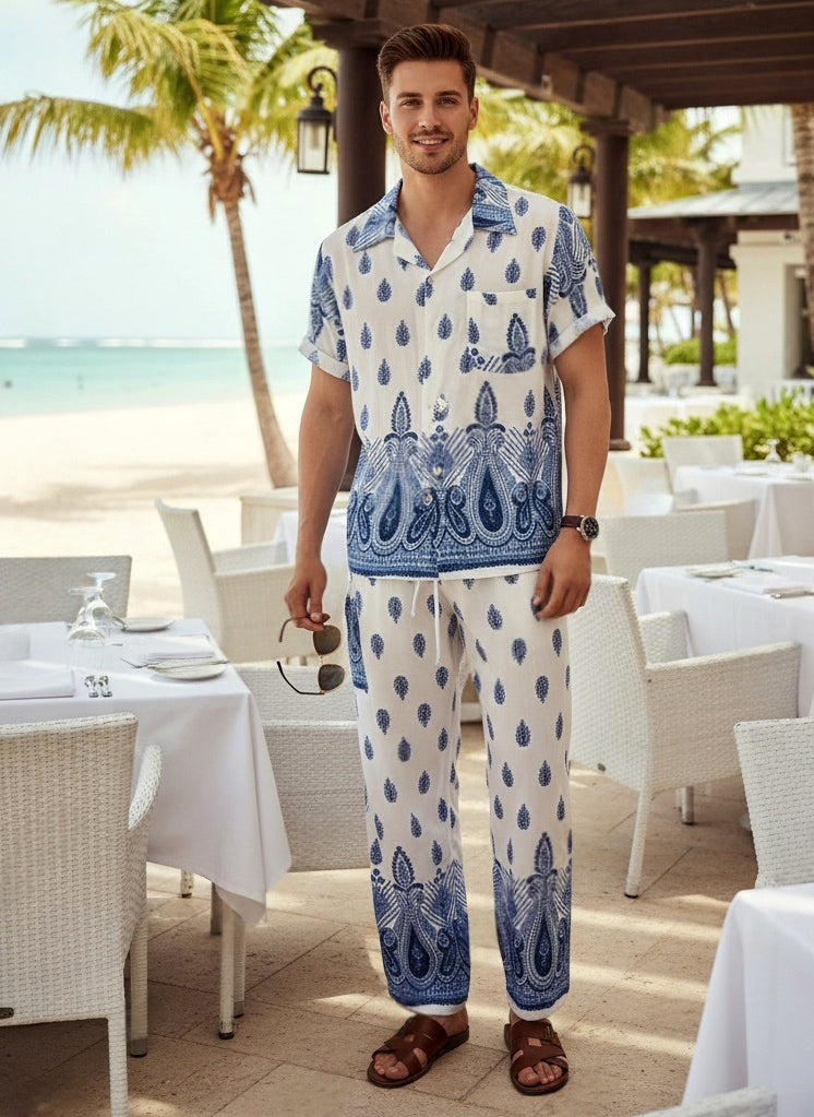 Long Trouser Set Koi