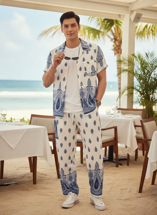 Long Trouser Set Koi