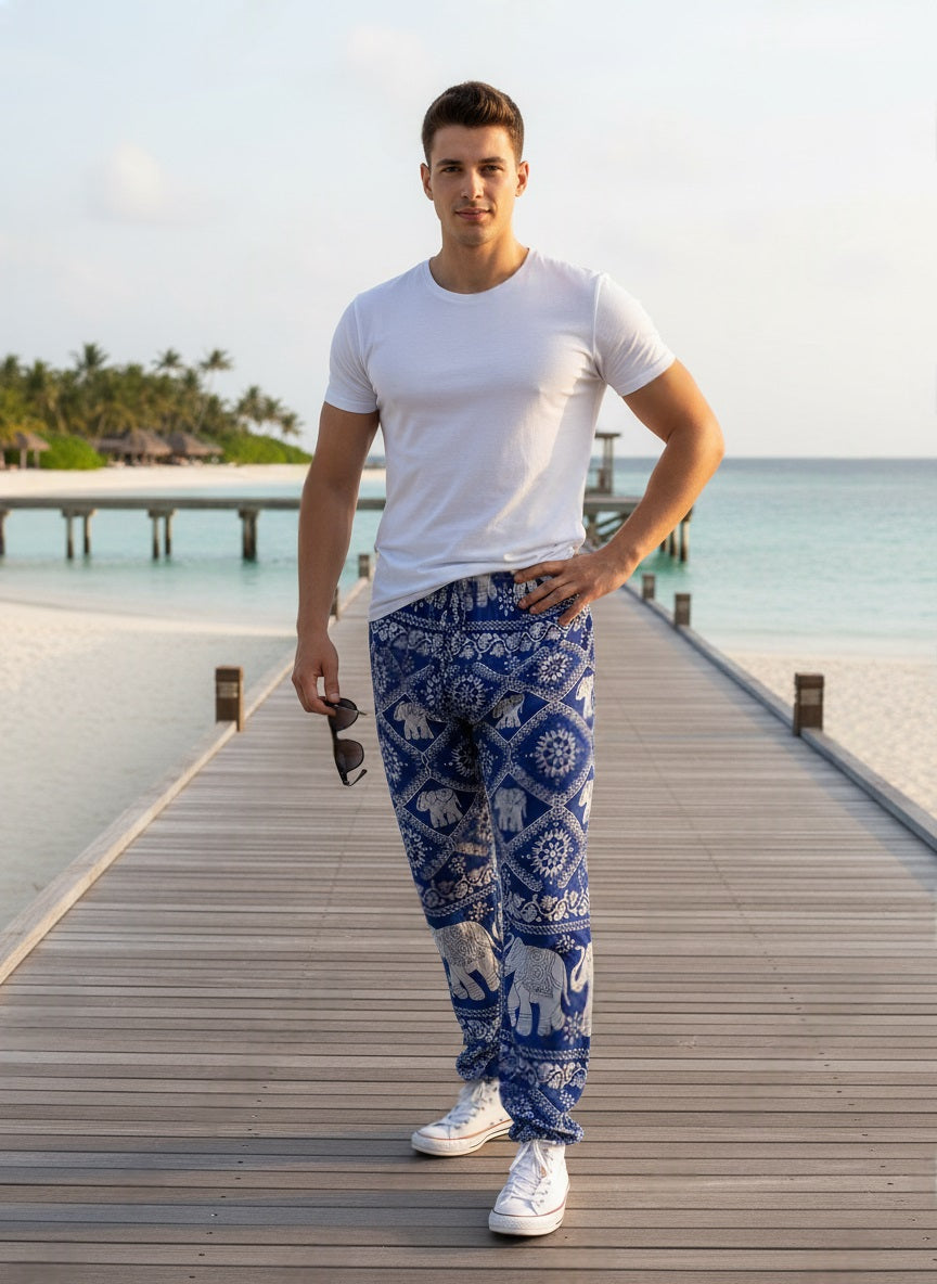 Elephant Pants Men Sky