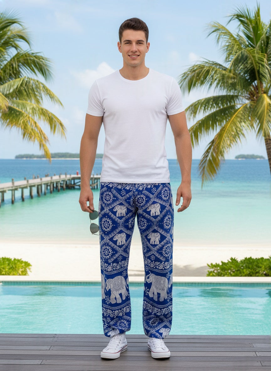 Elephant Pants Men Sky