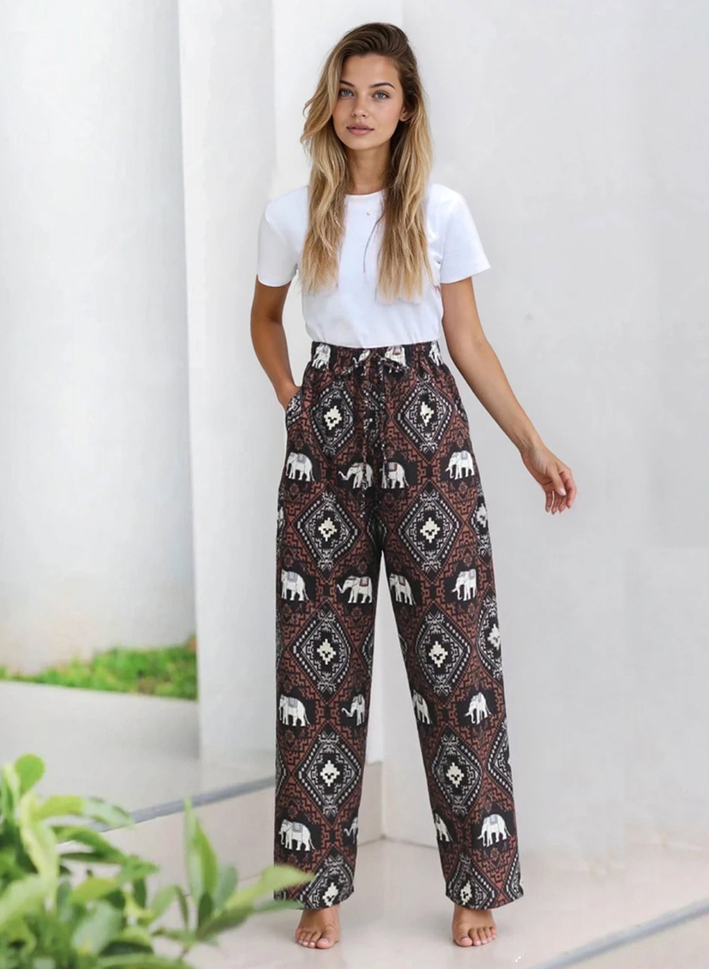 Elephant Pants Brown