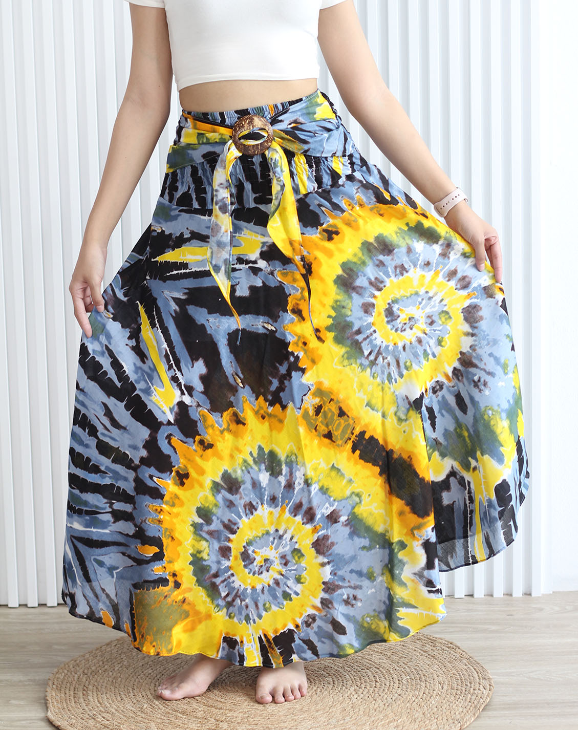 Convertible Maxi Skirt Sunrise