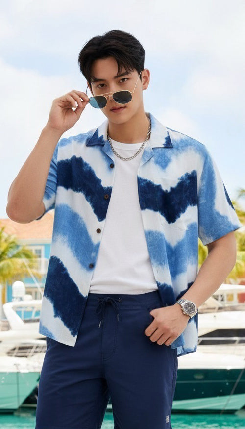 Hawaiian Shirt Zebra