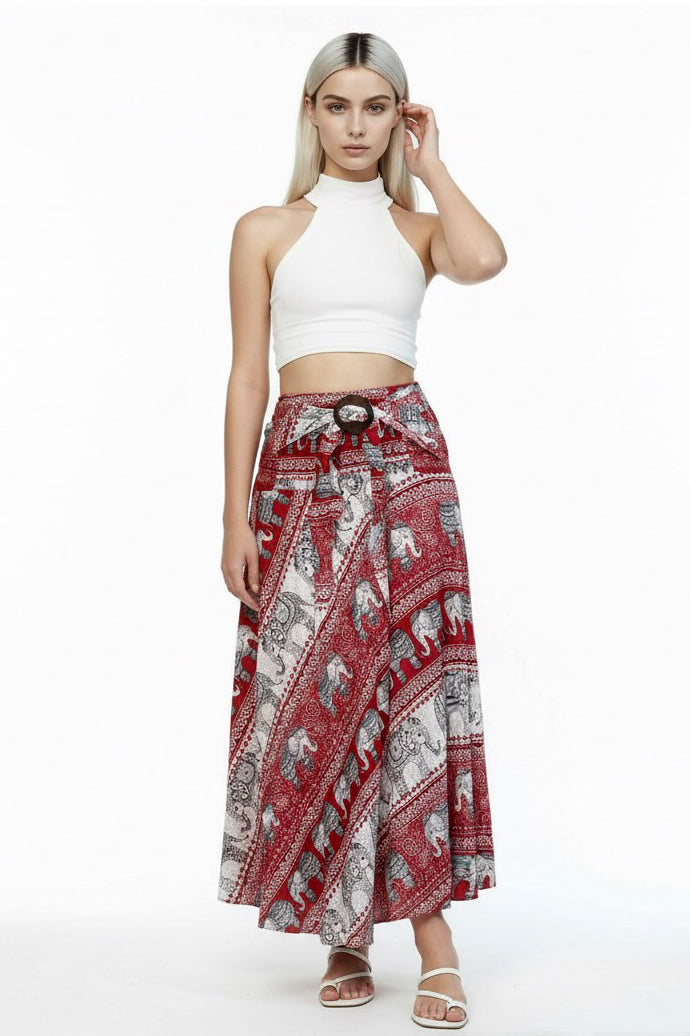 Convertible Maxi Skirt Tusk
