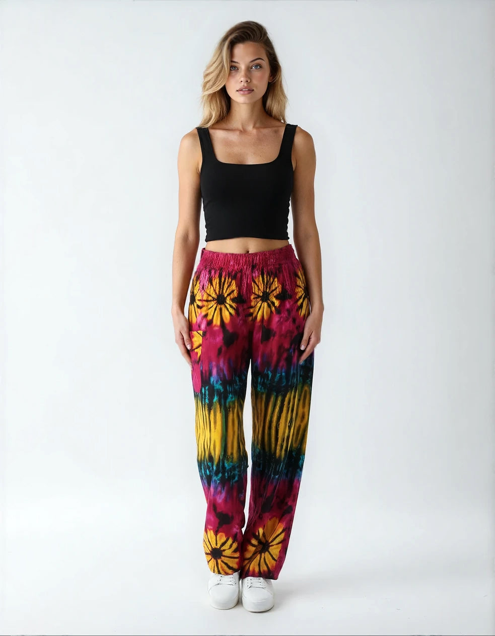 Harem Pants Tie-Dye