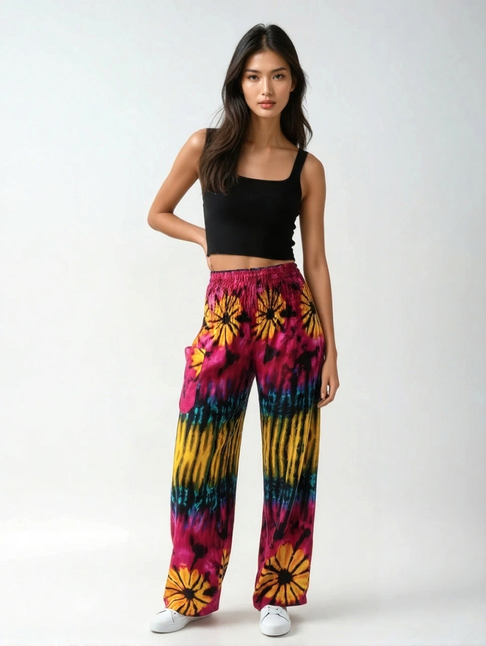 Harem Pants Tie-Dye