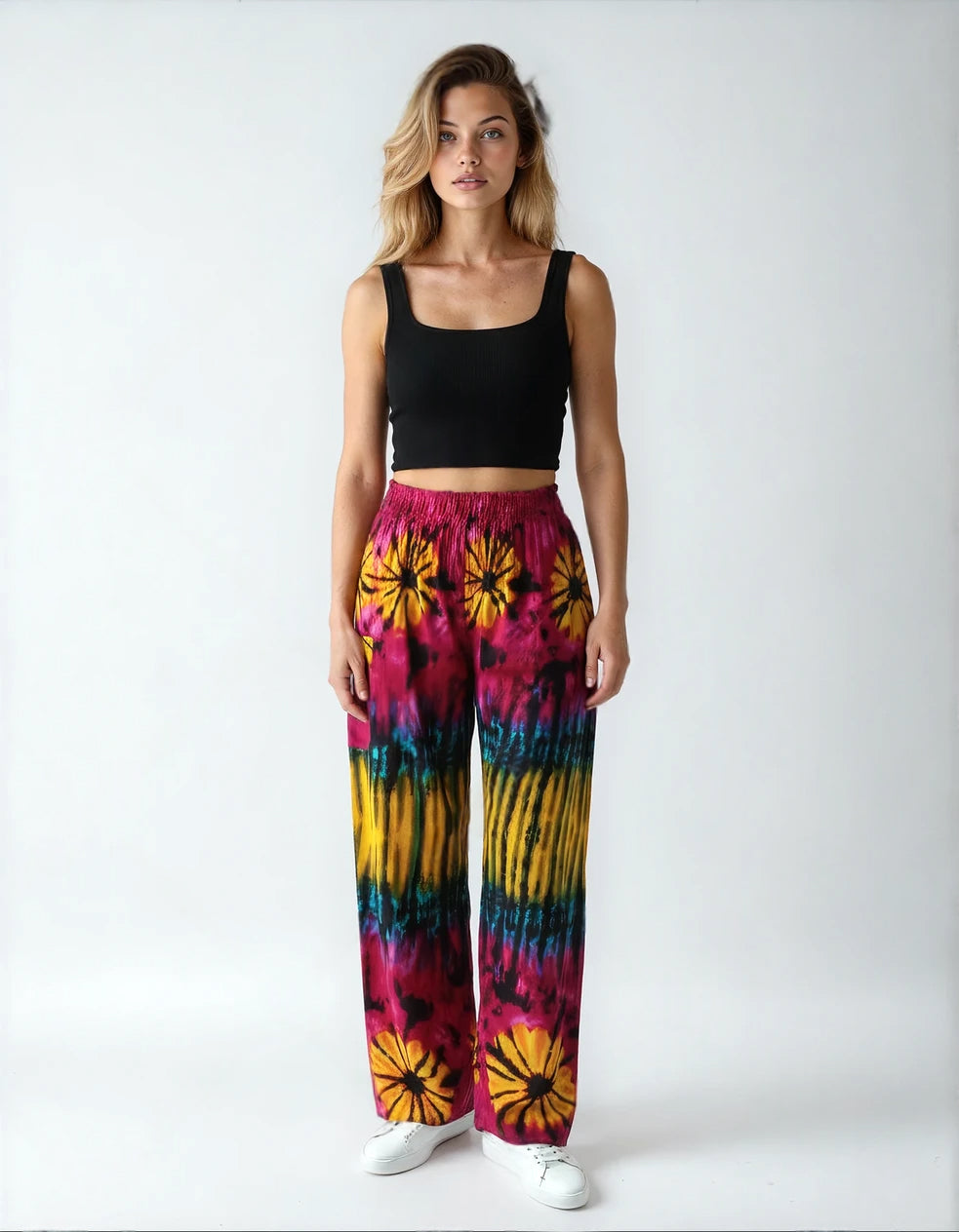 Harem Pants Tie-Dye