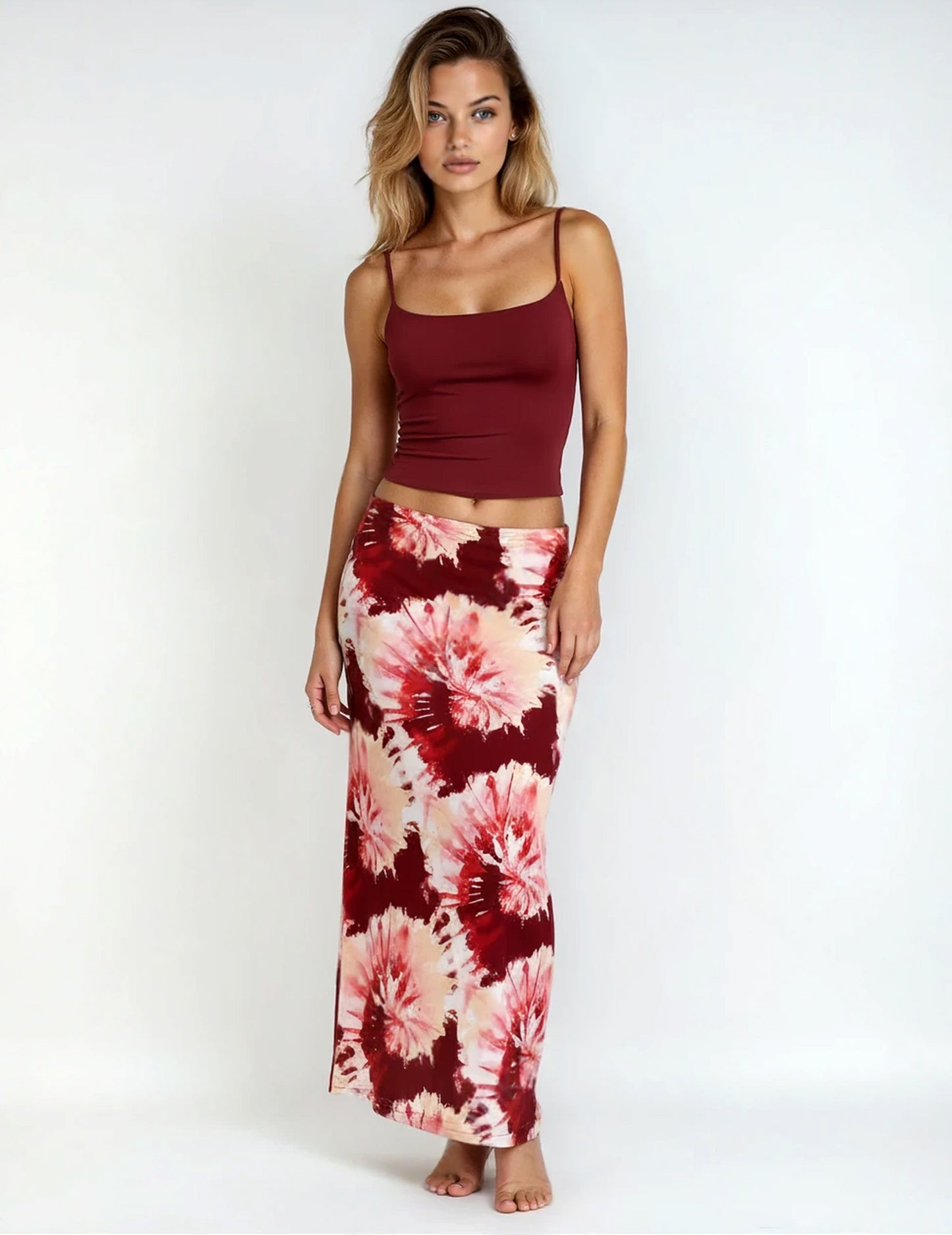 Sarong Tie-Dye Red