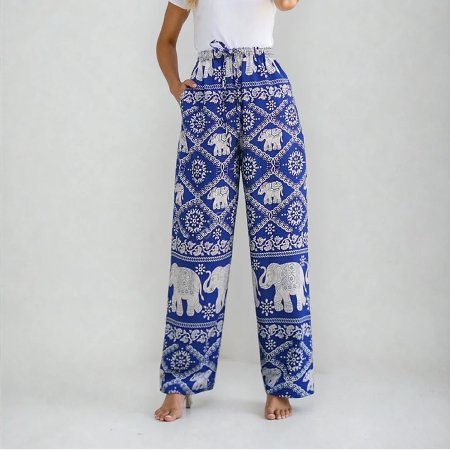 Elephant Pants Royal Blue