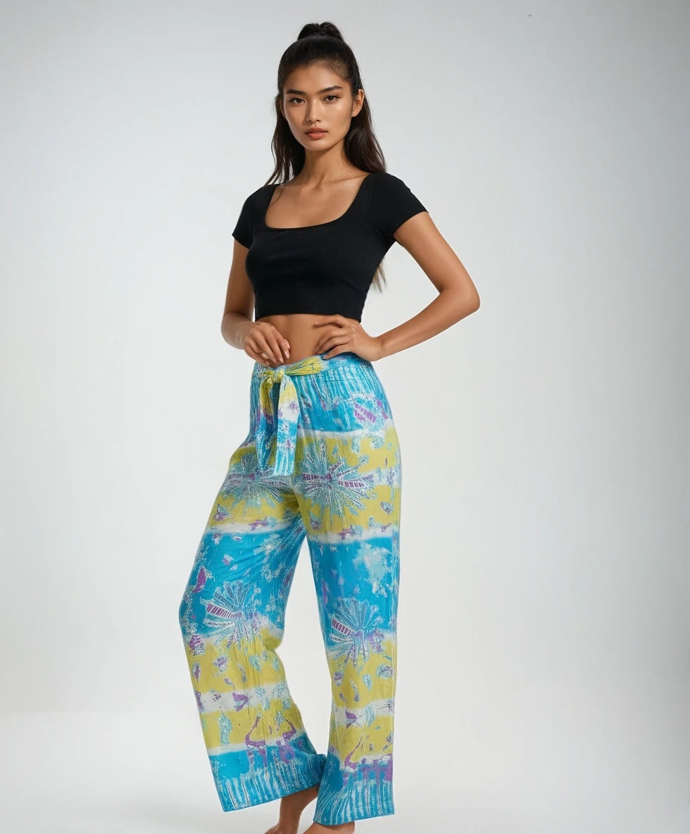 Summer Pants Blue