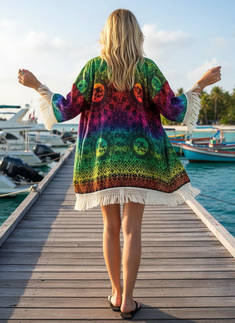 Tassel Jacket Island Vibe
