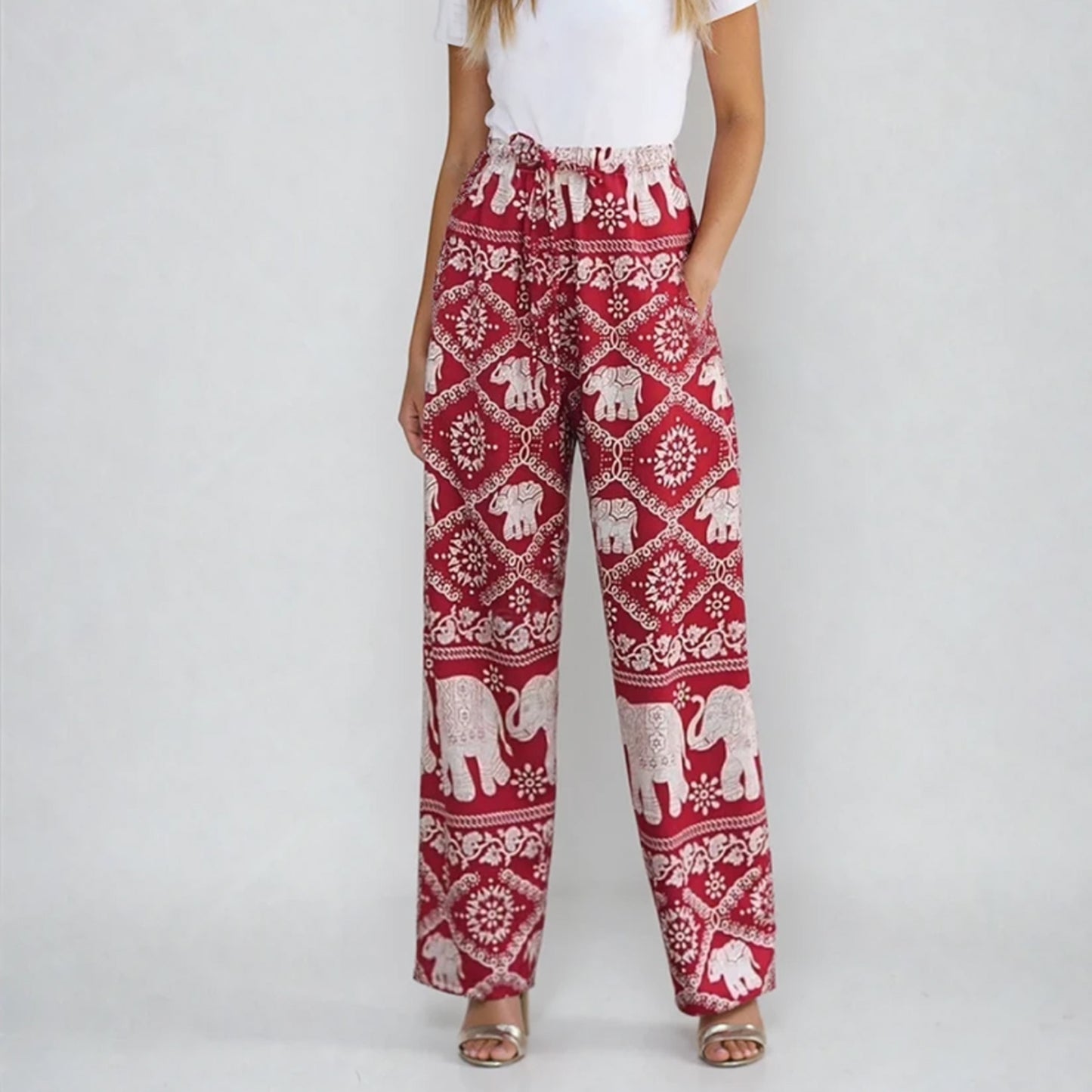 Elephant Pants Crimson