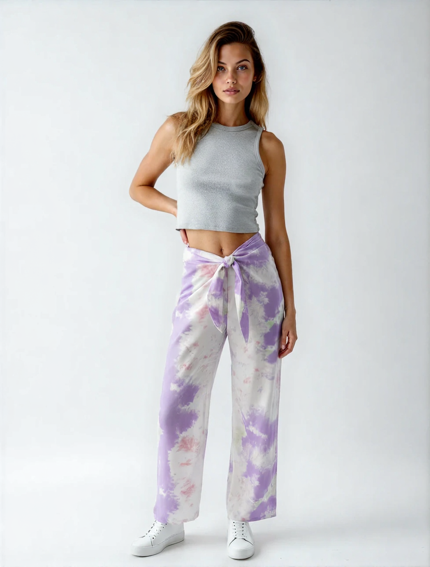Summer Pants Purple