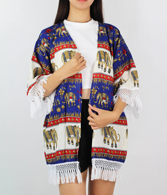 Tassle Jacket Red White & Blue