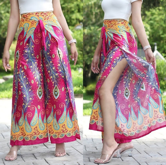 Palazzo Pants Feather